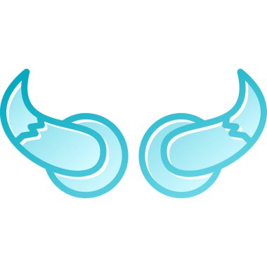 Modern simgenin vektör illüstrasyonu