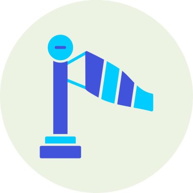 Modern bir simgenin vektör illüstrasyonu