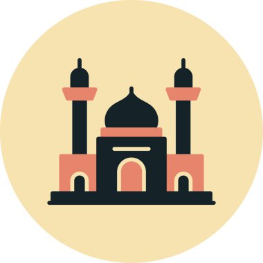 Hindistan düz vektör simgesi