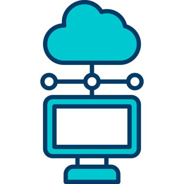 bilgisayar simgesi, vektör illüstrasyonu