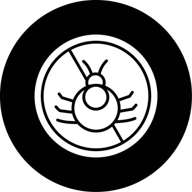 Topun bir simgesinin vektör illüstrasyonu