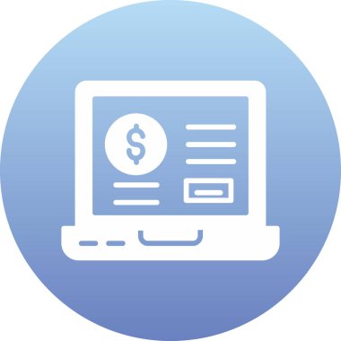 Dolar vektör simgesi düzenlenebilir simgesi