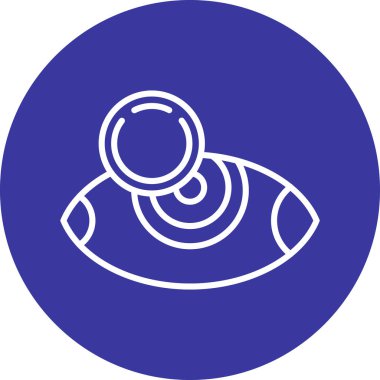 Balık simgesinin vektör illüstrasyonu