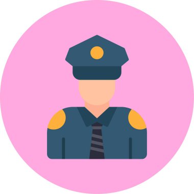 Düz biçimli memur simgesi