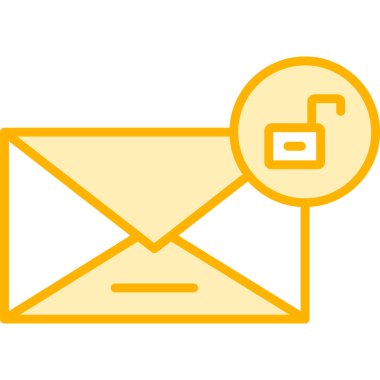 ileti ikonu vektör illüstrasyonu