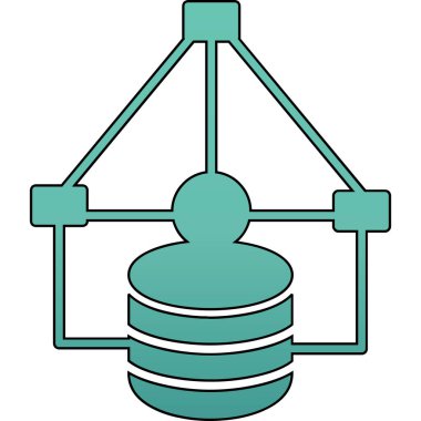 seo modern simgesinin vektör illüstrasyonu