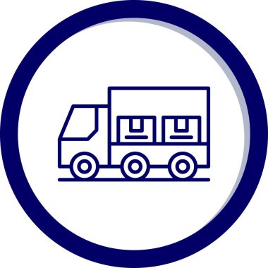 kamyon simgesi çizimi