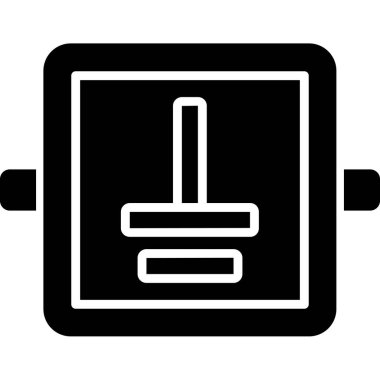 Pil. Web simgesi basit tasarım