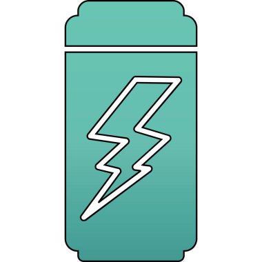 pil simgesi. ağ için pil vektör simgelerinin karikatür çizimi