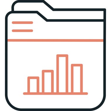 Çizelge. Web simgesi basit illüstrasyon