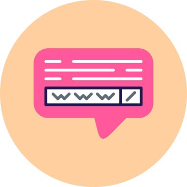 seo modern simgesinin vektör illüstrasyonu