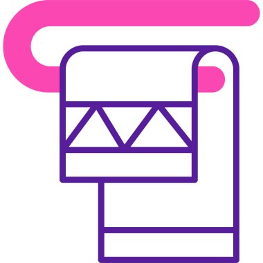 Modern bir simgenin vektör illüstrasyonu