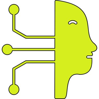 Yapay zeka simgesi - özet biçimi