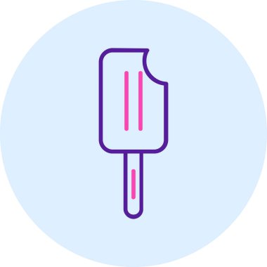 Dondurma. Basit resimleme