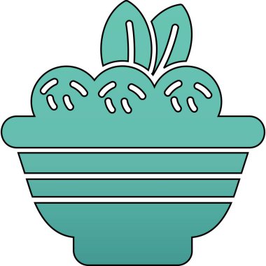 Kaktüs. Web simgesi basit tasarım