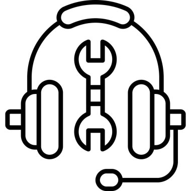 kulaklıklar müzik çalar simgesi