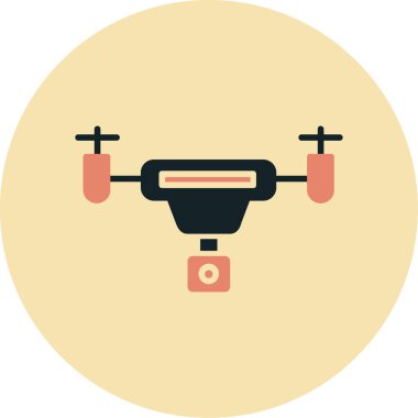 İHA. Web simgesi basit illüstrasyon