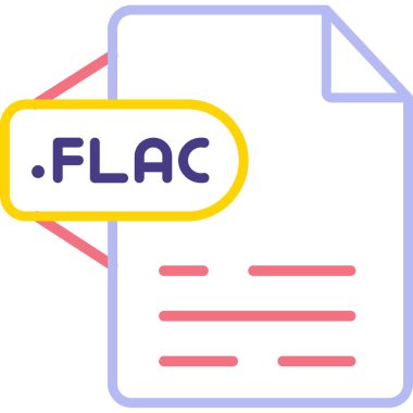 dosya adı simgesi vektör illüstrasyonu