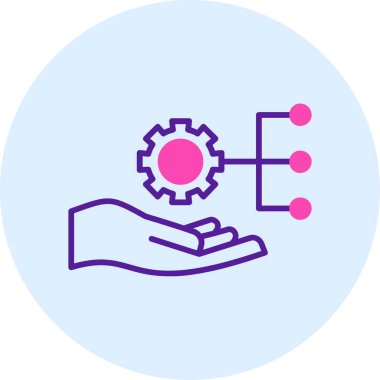 seo modern simgesinin vektör illüstrasyonu