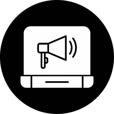 seo modern simgesinin vektör illüstrasyonu