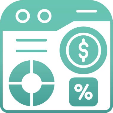 seo modern simgesinin vektör illüstrasyonu