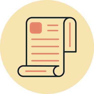 Kitap. Web simgesi basit illüstrasyon