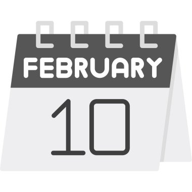 10 Ocak tek bir günlük takvimdeki tarih