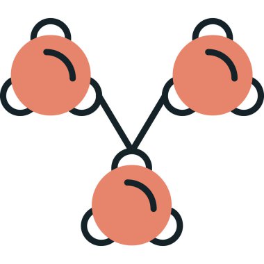 Kırmızı yay simgesinin vektör illüstrasyonu