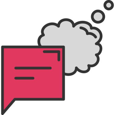 sohbet baloncuğu ileti simgesi