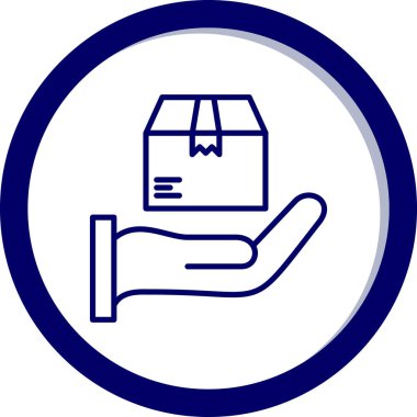 Kredi kartıyla el, vektör illüstrasyonu