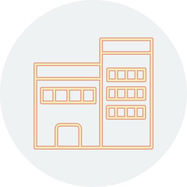 Yapı simgesinin vektör illüstrasyonu