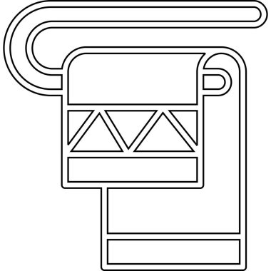 kamp feneri ikonu ana hatlarıyla