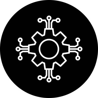 seo modern simgesinin vektör illüstrasyonu