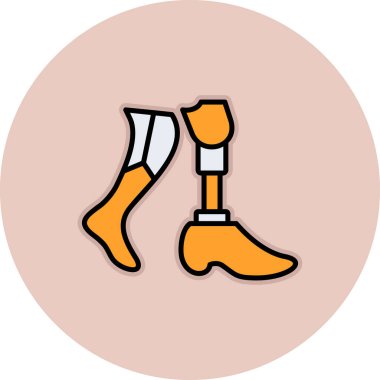 Çizgi film simgesinin vektör çizimi