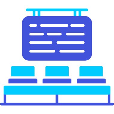 Kitaplar. Web simgesi basit illüstrasyon