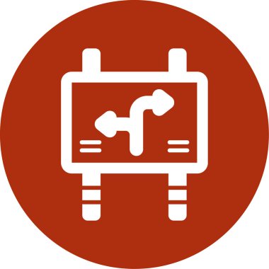 Modern eğitim ikonunun vektör illüstrasyonu