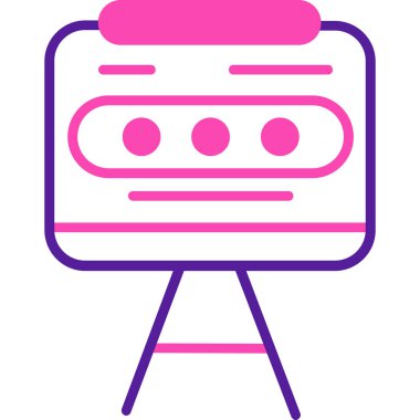 Modern b 'nin vektör illüstrasyonu eksik simgesi