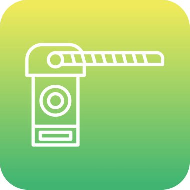 vektör cctv simgesi, basit vektör illüstrasyonu