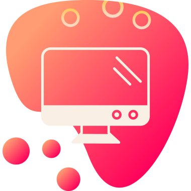 Beyin. Web simgesi basit illüstrasyon