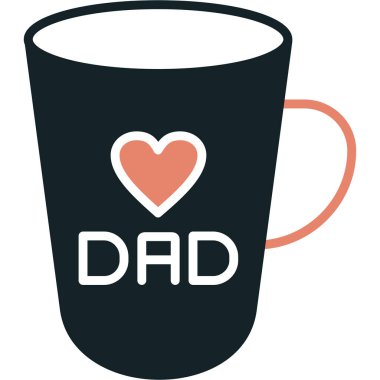 Kahve fincanı ve mesaj. Seni seviyorum.