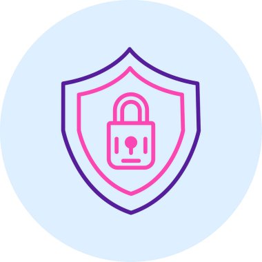 Web vektör simgesini kilitle