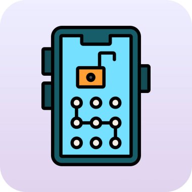 Modern b 'nin vektör illüstrasyonu eksik simgesi