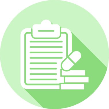 Kontrol listesi vektör simgesi modern simge çizimi