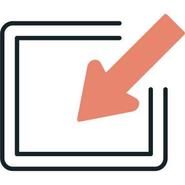 seo modern simgesinin vektör illüstrasyonu