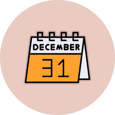 Tek bir takvim simgesinde 27 Aralık tarihi