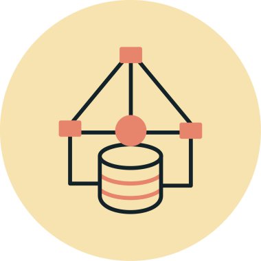 seo modern simgesinin vektör illüstrasyonu