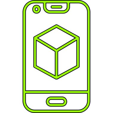 Ekranda küp olan akıllı telefon