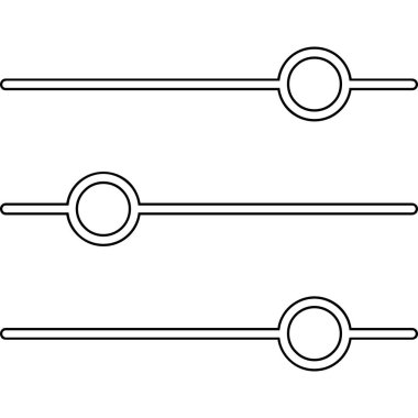 Farklı şekil ve dizaynların farklı dizayn elementleri.