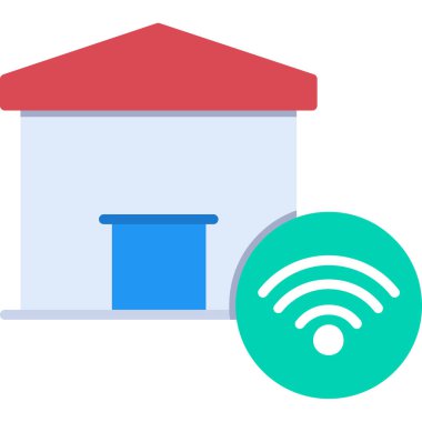 wifi simgesi vektör illüstrasyonu