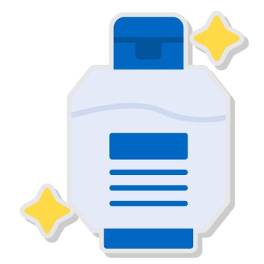 şişe simgesi vektör illüstrasyonu